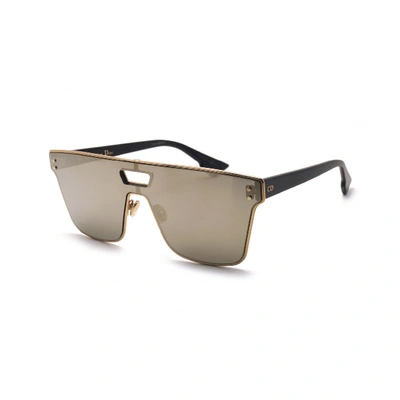 Pre-owned Dior Izon Gold Metal Sunglasses