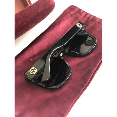 Pre-owned Gucci Black Sunglasses