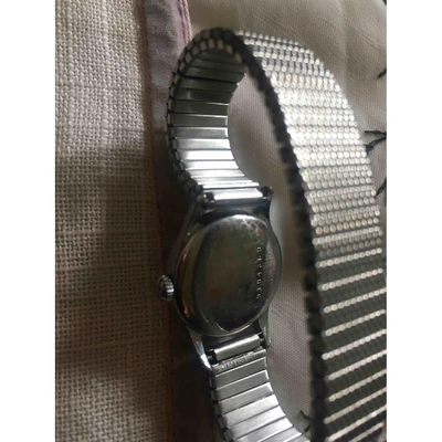 Pre-owned Zenith Metallic Steel Watch