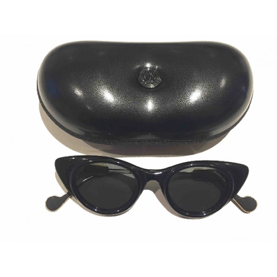 Pre-owned Moncler Black Sunglasses