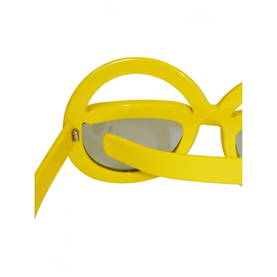 Pre-owned Silhouette Yellow Sunglasses