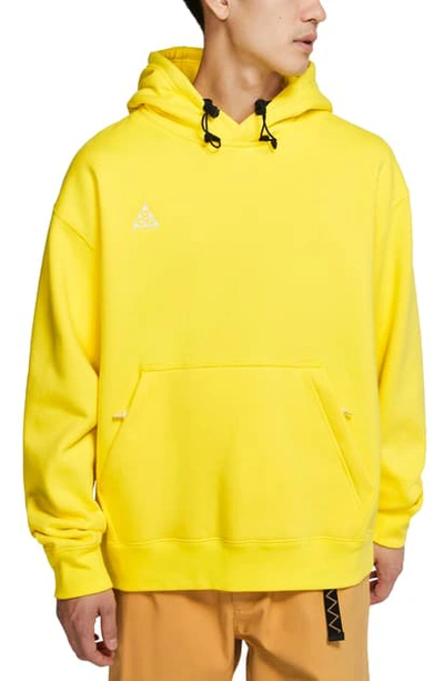 Shop Nike Pullover Hoodie In Opti Yellow/ Summit White