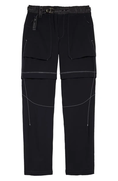 Shop And Wander Schoeller Convertible Zip Pants In Black