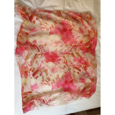 Pre-owned Escada Stole In Pink
