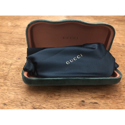 Pre-owned Gucci Green Sunglasses