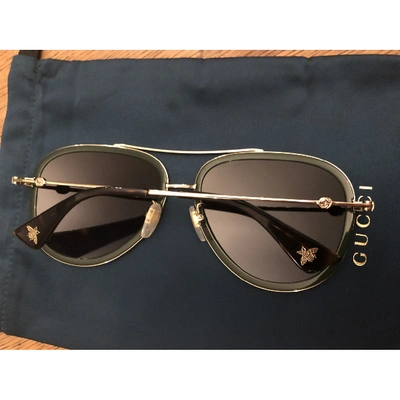 Pre-owned Gucci Green Sunglasses