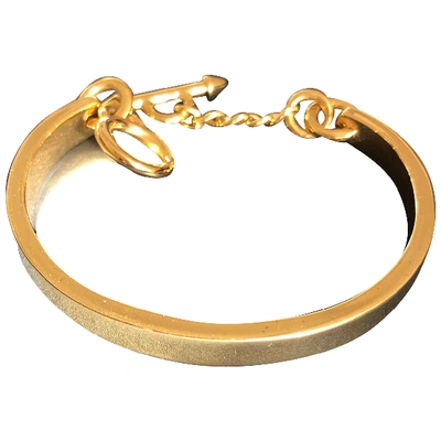 Pre-owned Eddie Borgo Gold Gold Plated Bracelet