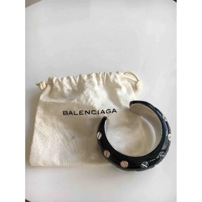 Pre-owned Balenciaga Green Plastic Bracelet