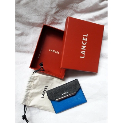 Pre-owned Lancel Leather Wallet In Multicolour