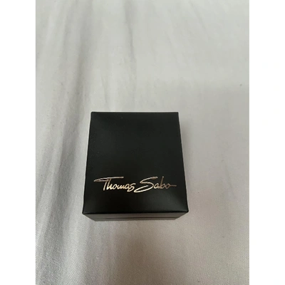 Pre-owned Thomas Sabo Pink Gold Plated Ring