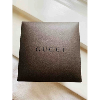 Pre-owned Gucci G-timeless Watch In Silver