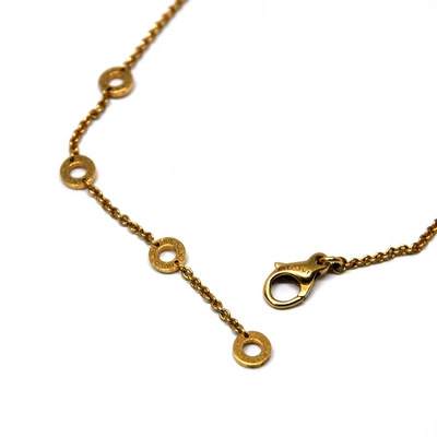 Pre-owned Bulgari B.zero1 Yellow Gold Necklace