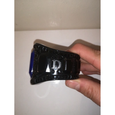 Pre-owned Dior Black Plastic Bracelet