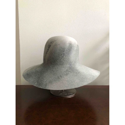Pre-owned Eugenia Kim Grey Wool Hat