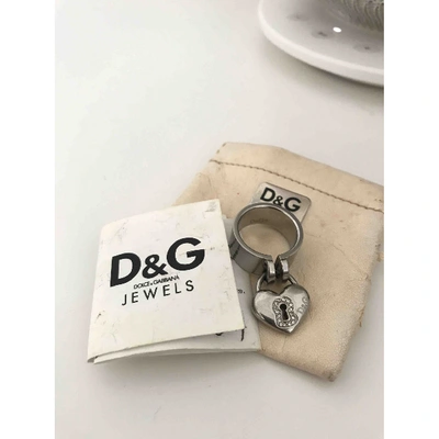 Pre-owned Dolce & Gabbana Silver Silver Ring