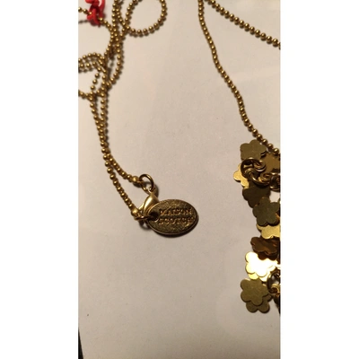 Pre-owned Maison Scotch Necklace In Gold