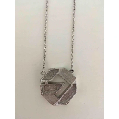 Pre-owned Givenchy Silver Silver Plated Pendant