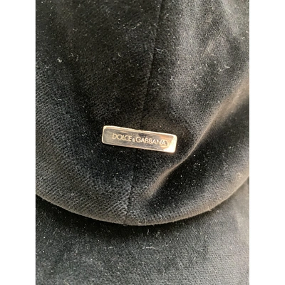 Pre-owned Dolce & Gabbana Black Hat