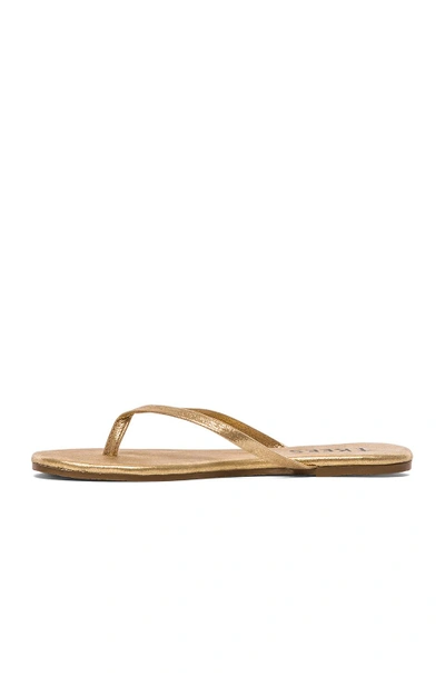 Shop Tkees Glitters Flip Flop In Sandbeam