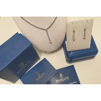 Pre-owned Damiani Silver White Gold Jewellery Set