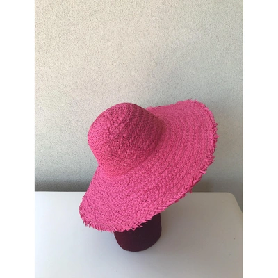 Pre-owned Cerruti 1881 Hat In Pink