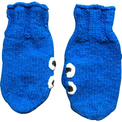 Pre-owned Jack Spade Wool Gloves In Blue