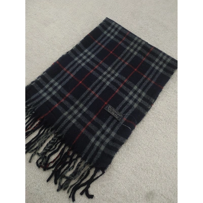 Pre-owned Burberry Wool Scarf In Other