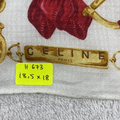 Pre-owned Celine Neckerchief In Multicolour