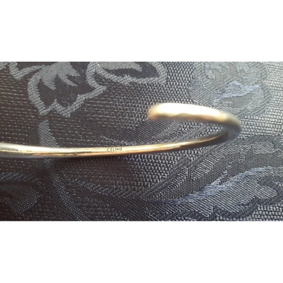 Pre-owned Celine Silver Metal Bracelet