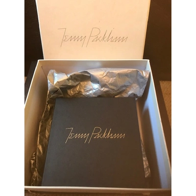 Pre-owned Jenny Packham Crystal Jewellery Set In Gold