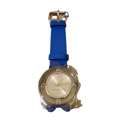 Pre-owned Marc Jacobs Blue Steel Watch