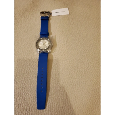 Pre-owned Marc Jacobs Blue Steel Watch