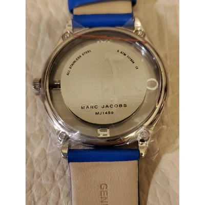 Pre-owned Marc Jacobs Blue Steel Watch