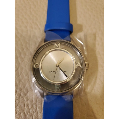 Pre-owned Marc Jacobs Blue Steel Watch