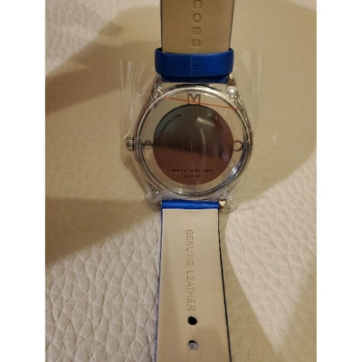 Pre-owned Marc Jacobs Blue Steel Watch