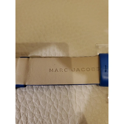 Pre-owned Marc Jacobs Blue Steel Watch