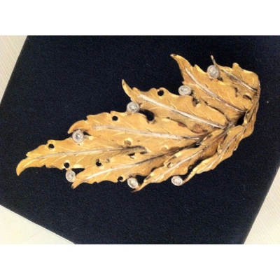 Pre-owned Buccellati Yellow Gold Pin & Brooche