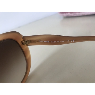 Pre-owned Miu Miu Sunglasses