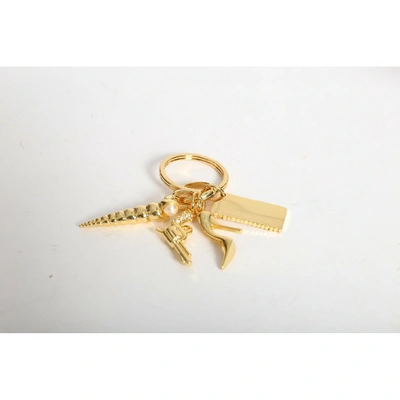 Pre-owned Giuseppe Zanotti Gold Pearl Bag Charms
