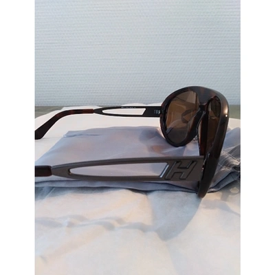 Pre-owned Hogan Brown Sunglasses