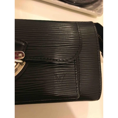 Pre-owned Louis Vuitton Black Leather Wallets