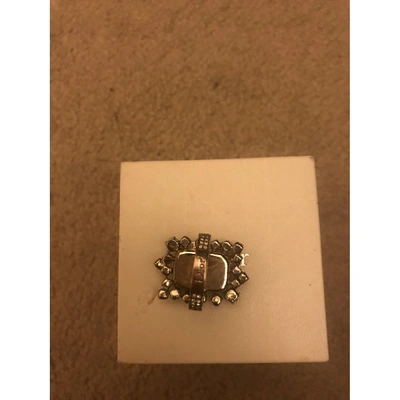 Pre-owned Dior Ring In Silver