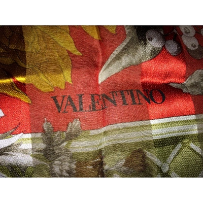 Pre-owned Valentino Garavani Silk Handkerchief In Other