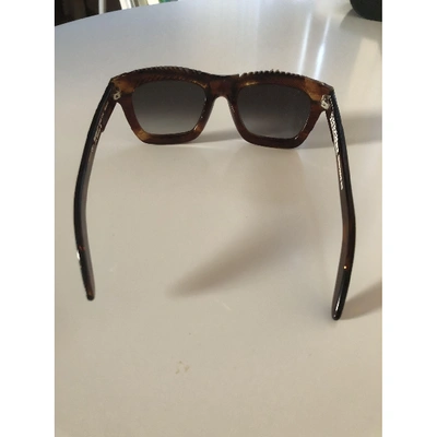 Pre-owned Kuboraum Brown Sunglasses