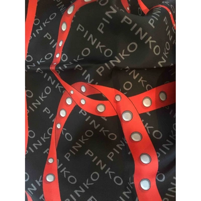 Pre-owned Pinko Silk Scarf