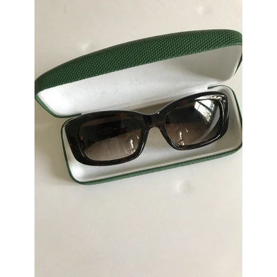 Pre-owned Lacoste Brown Sunglasses