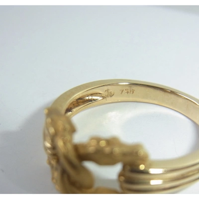 Pre-owned Carrera Y Carrera Yellow Gold Ring