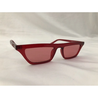 Pre-owned Quay Red Sunglasses