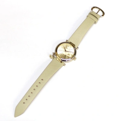 Pre-owned Vivienne Westwood Gold Steel Watch