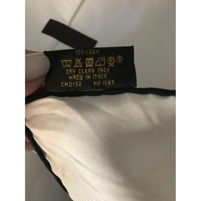 Pre-owned Louis Vuitton Multicolour Silk Silk Handkerchief